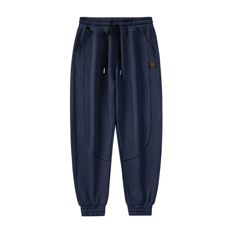 INSTOCK- cotton velvet loose casual sports pants