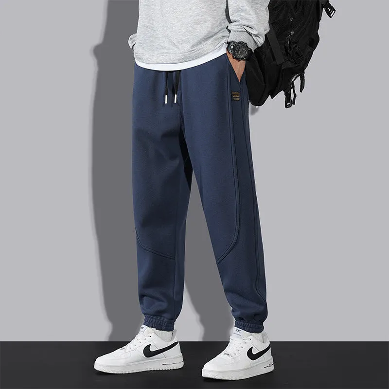 INSTOCK- cotton velvet loose casual sports pants