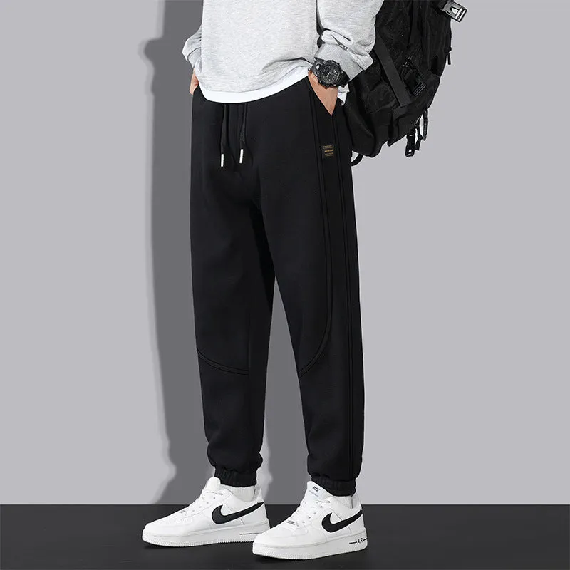 INSTOCK- cotton velvet loose casual sports pants