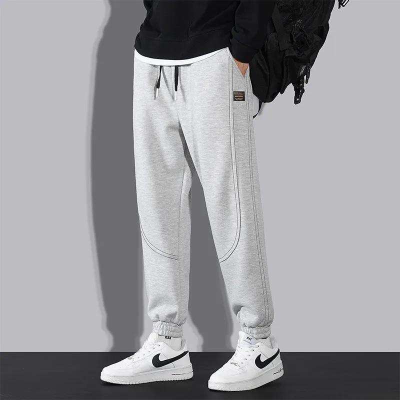 INSTOCK- cotton velvet loose casual sports pants