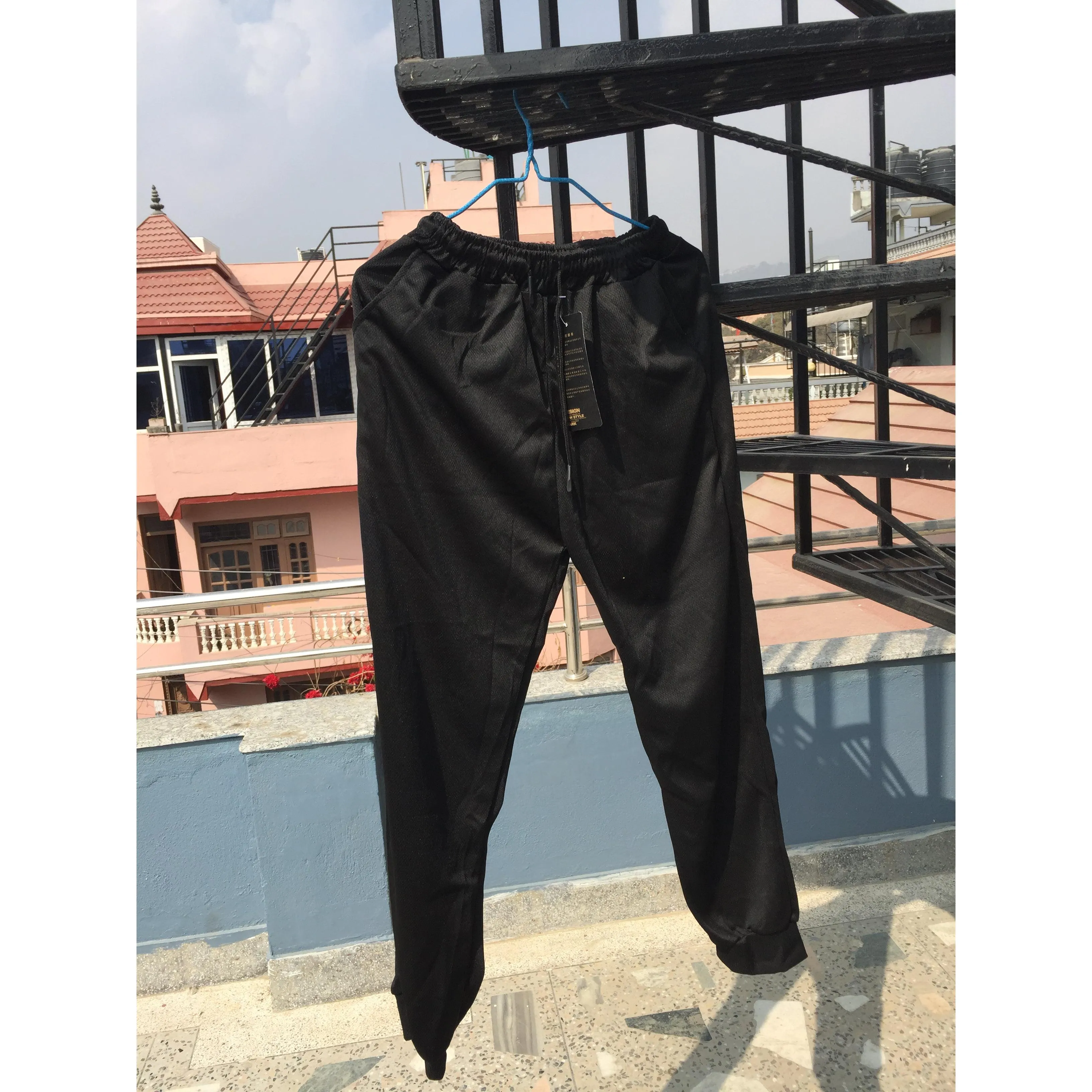 INSTOCK- Waffle Trouser Sports Casual Tide Brand Fashion