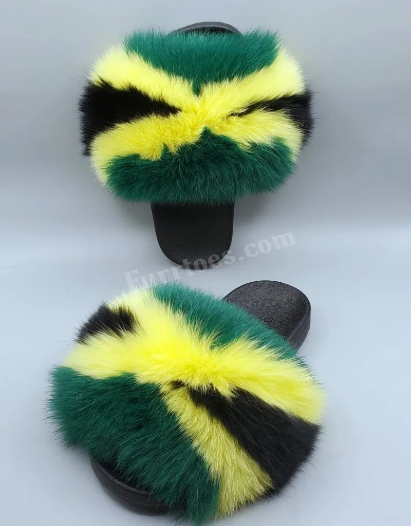 JAMAICA FLAG FLUFFY