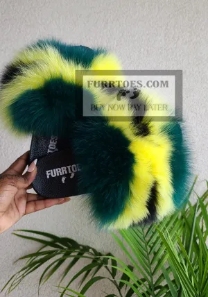 JAMAICA FLAG FLUFFY