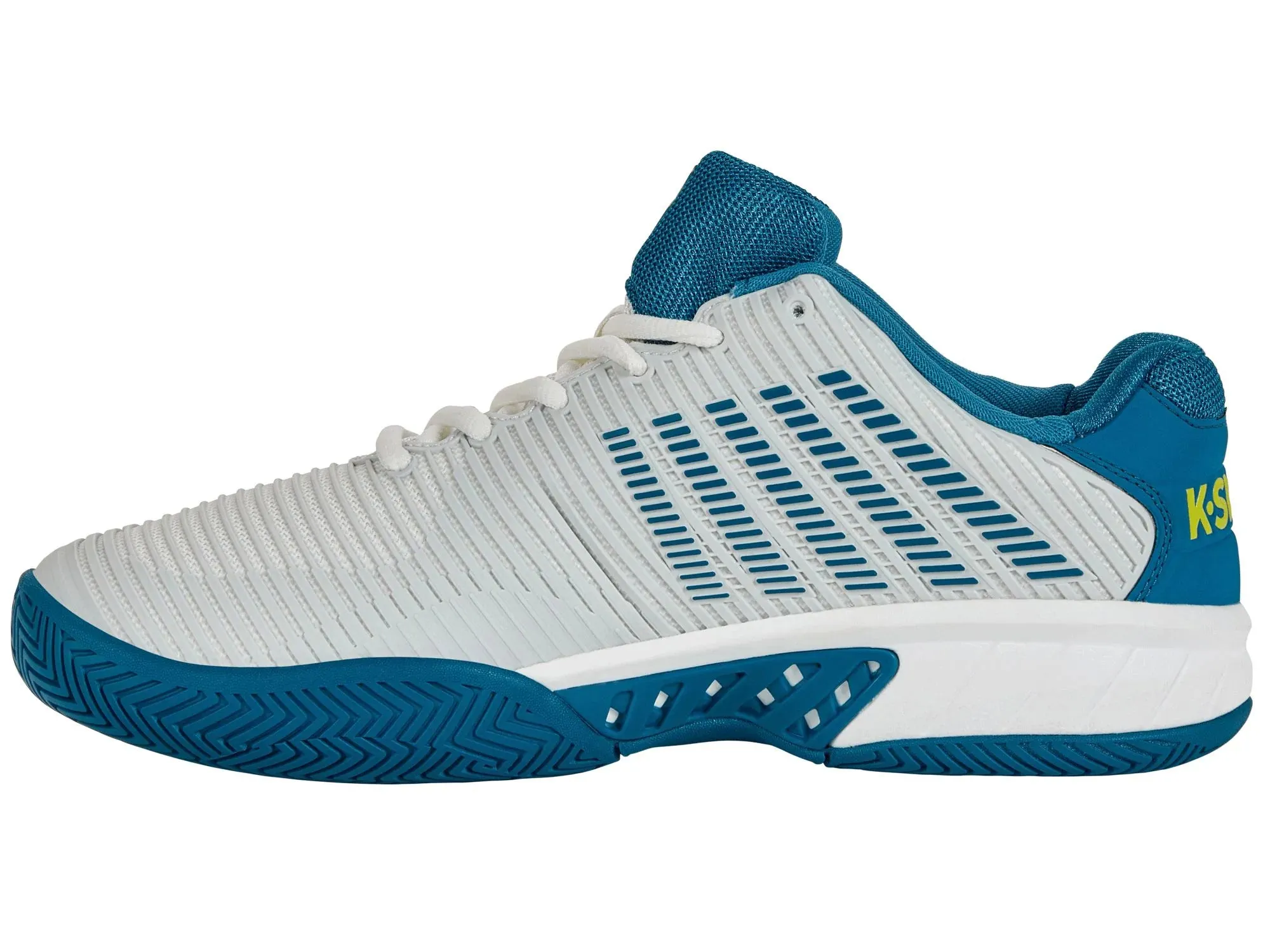K-Swiss Men's Hypercourt Express 2 All Court (White/Celestial/Evening Primrose)