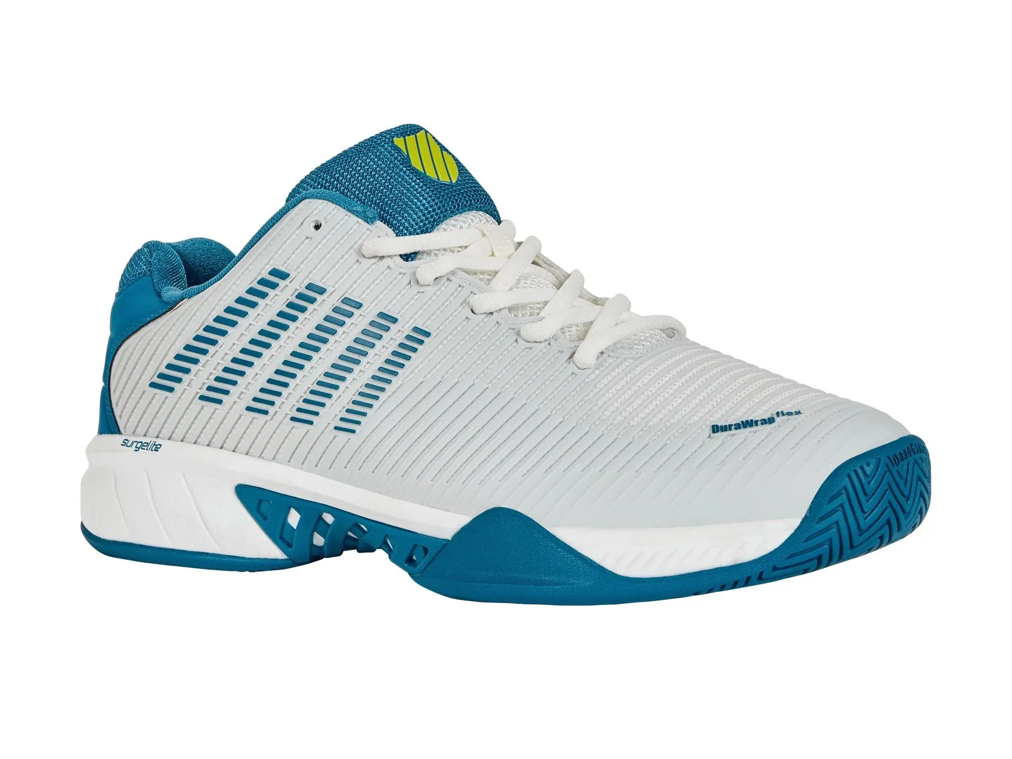 K-Swiss Men's Hypercourt Express 2 All Court (White/Celestial/Evening Primrose)