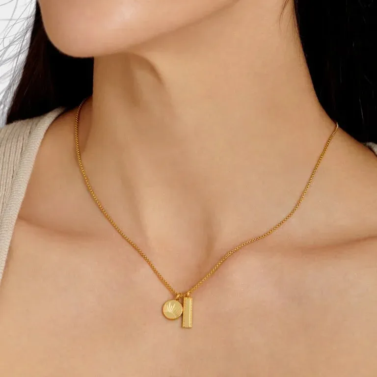 Katie Loxton Waterproof Positivity Charm Necklace