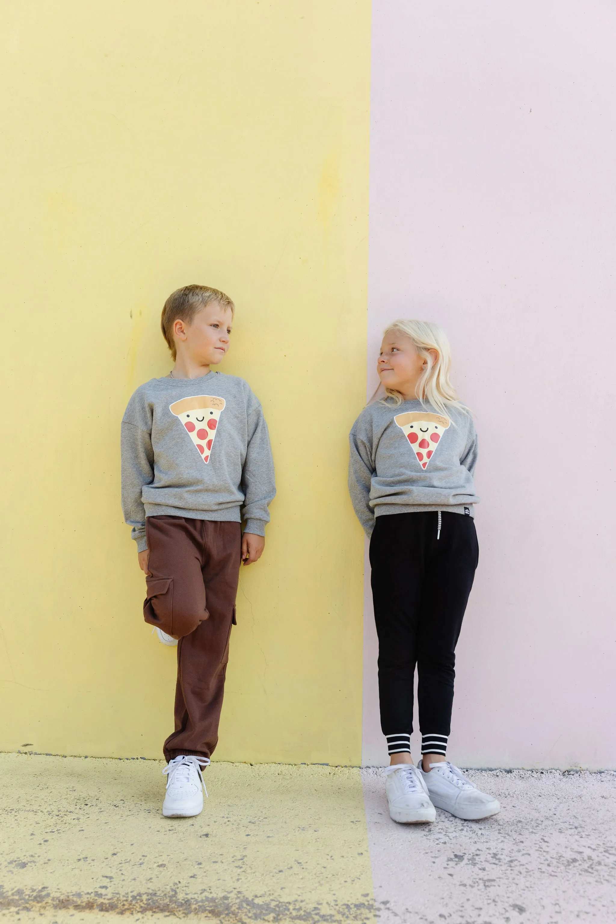 Kawaii Pizza Sweatshirt