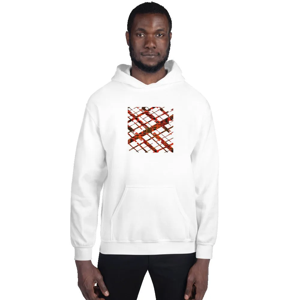 Kente Crossing African Print Unisex Hoodie