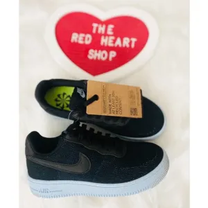 Kids Nike Air Force 1 Crater Flyknit Sneakers