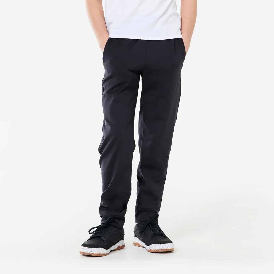 Kids' Warm Breathable Jogging Bottoms S500