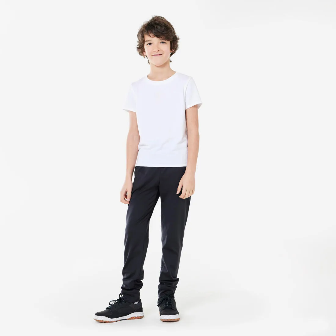 Kids' Warm Breathable Jogging Bottoms S500
