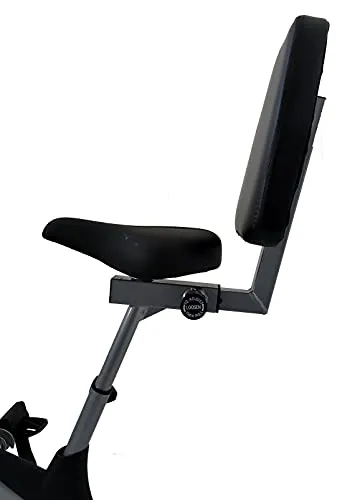 KOBO AIR Bike Delux Exercise Cycle with Back Rest Dual Action / Electronic Meter