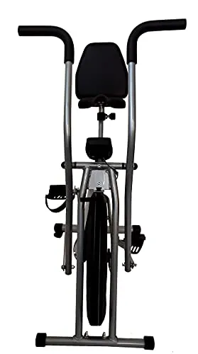 KOBO AIR Bike Delux Exercise Cycle with Back Rest Dual Action / Electronic Meter