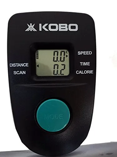 KOBO AIR Bike Delux Exercise Cycle with Back Rest Dual Action / Electronic Meter