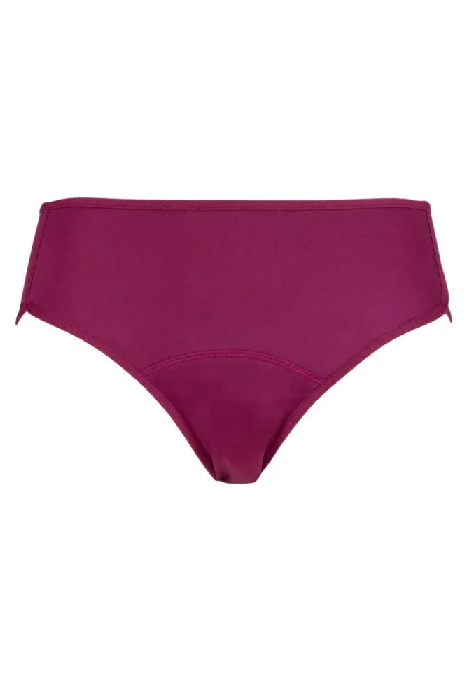 Ladies 1 Pack Love Luna Period Midi Briefs