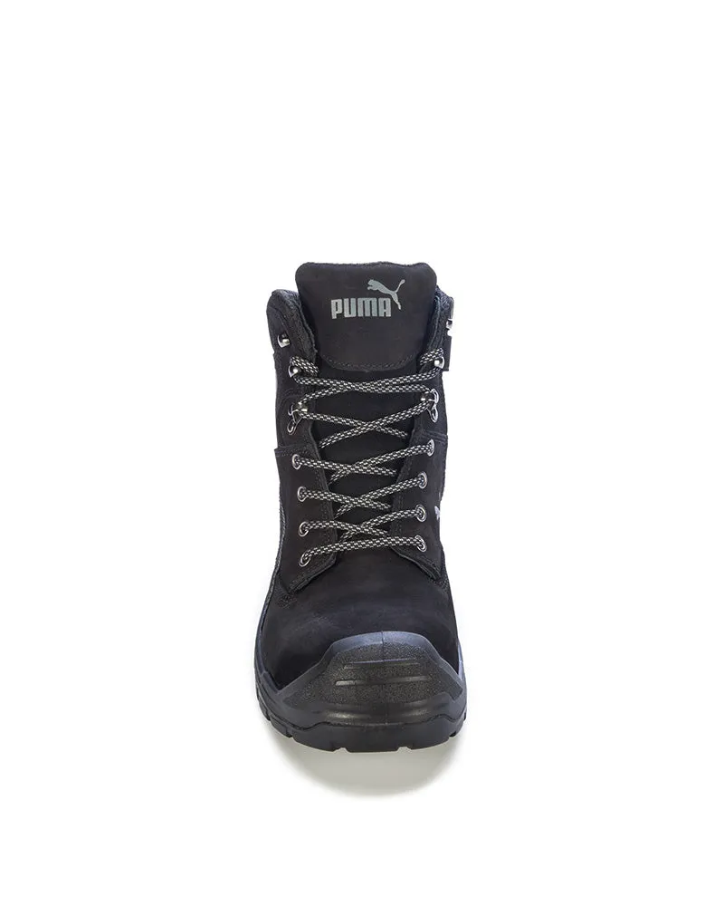 Ladies Conquest Waterproof Safety Boot - Black