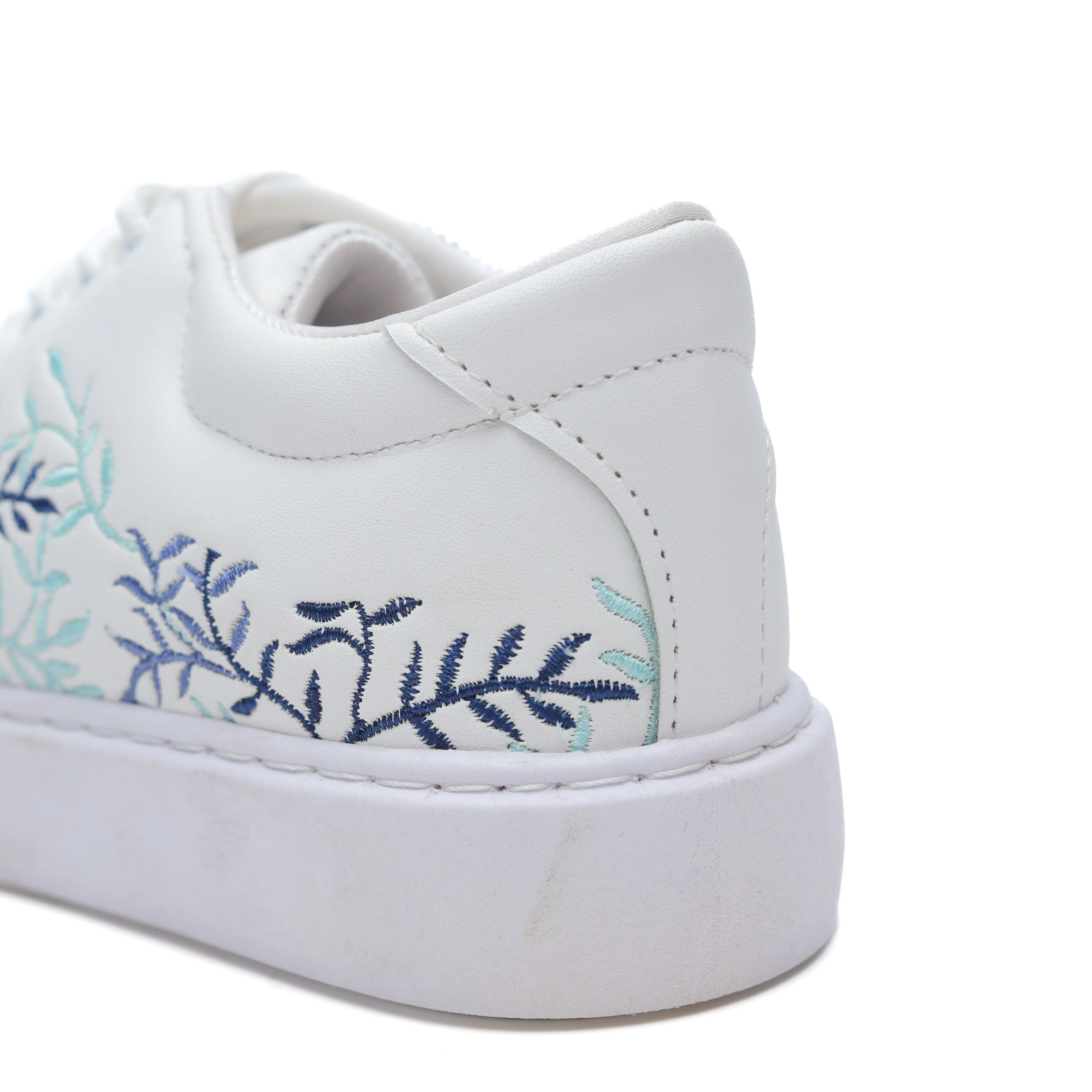 Leafy Quality Embroidered Sneakers
