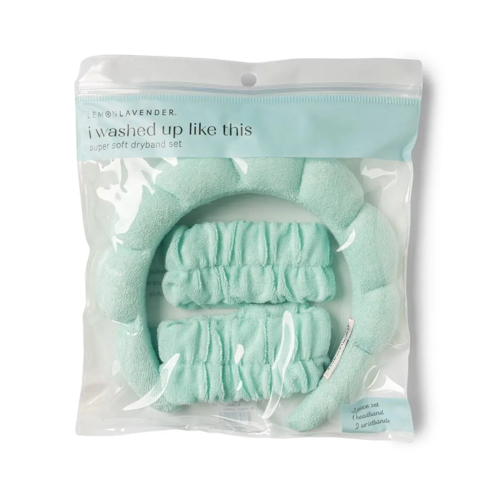Lemon Lavender Headband   Dryband Set