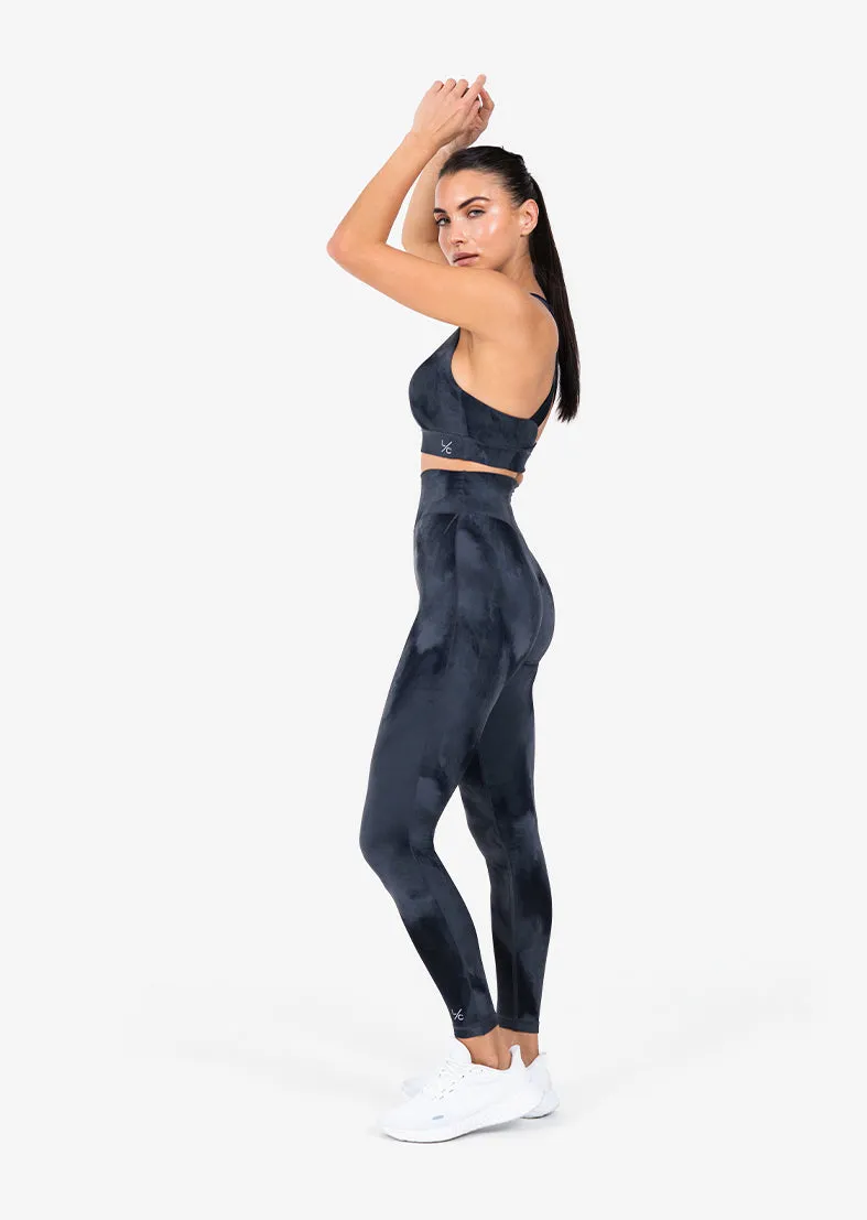 Life Active Marble High Waist Legging Graphite FINAL SALE