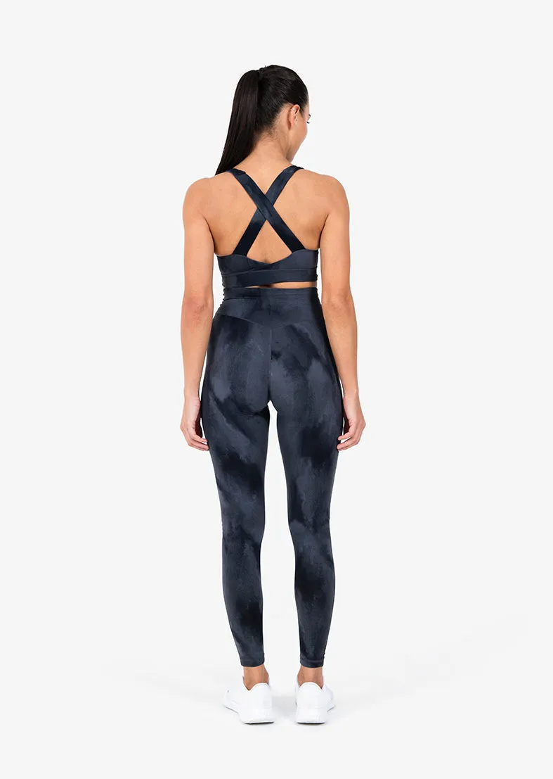 Life Active Marble High Waist Legging Graphite FINAL SALE