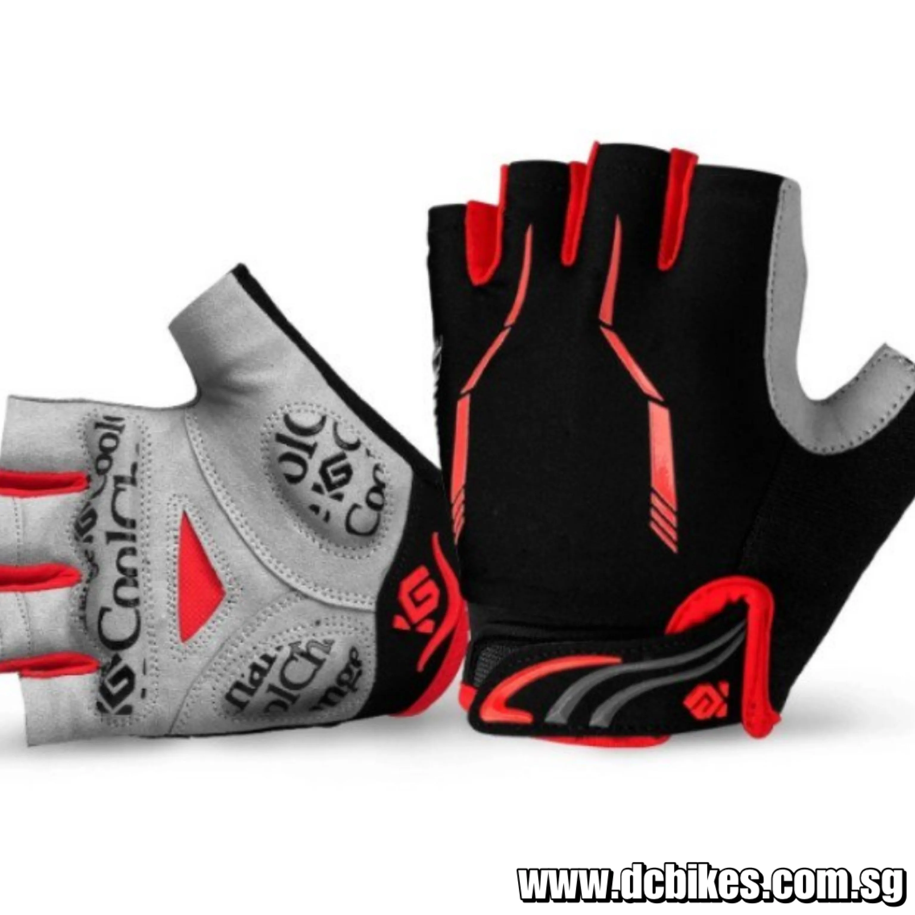 Lightning Sports Half Finger Protective Gloves