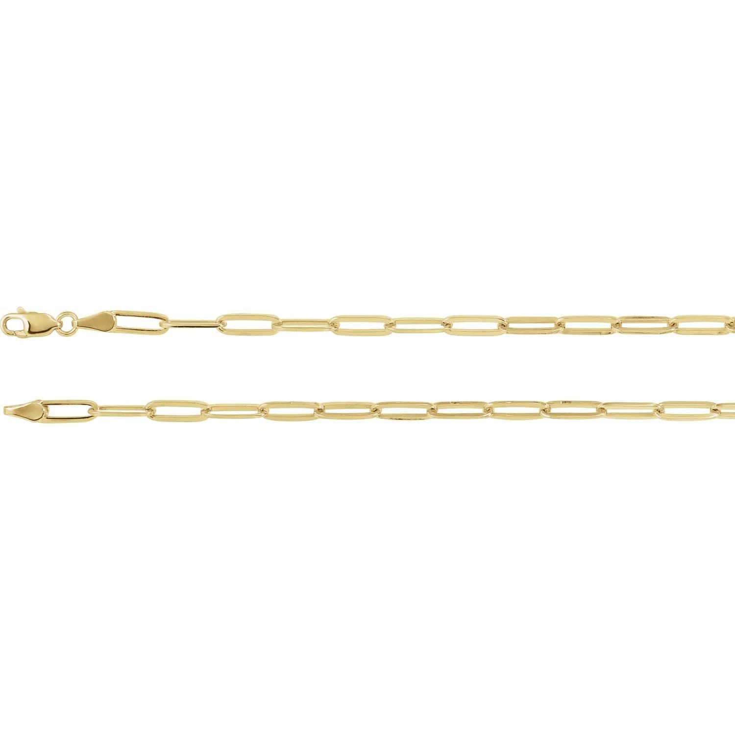 LIGHTWEIGHT PAPERCLIP NECKLACE
