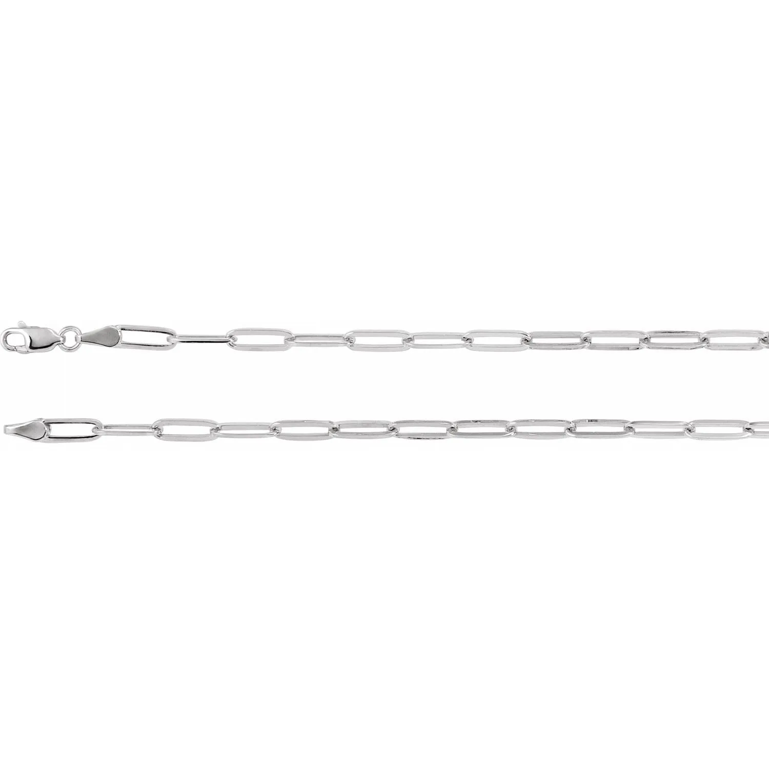 LIGHTWEIGHT PAPERCLIP NECKLACE