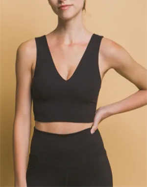 Luxe Flex Seamless V-Neckline Sports Bra (Assorted)