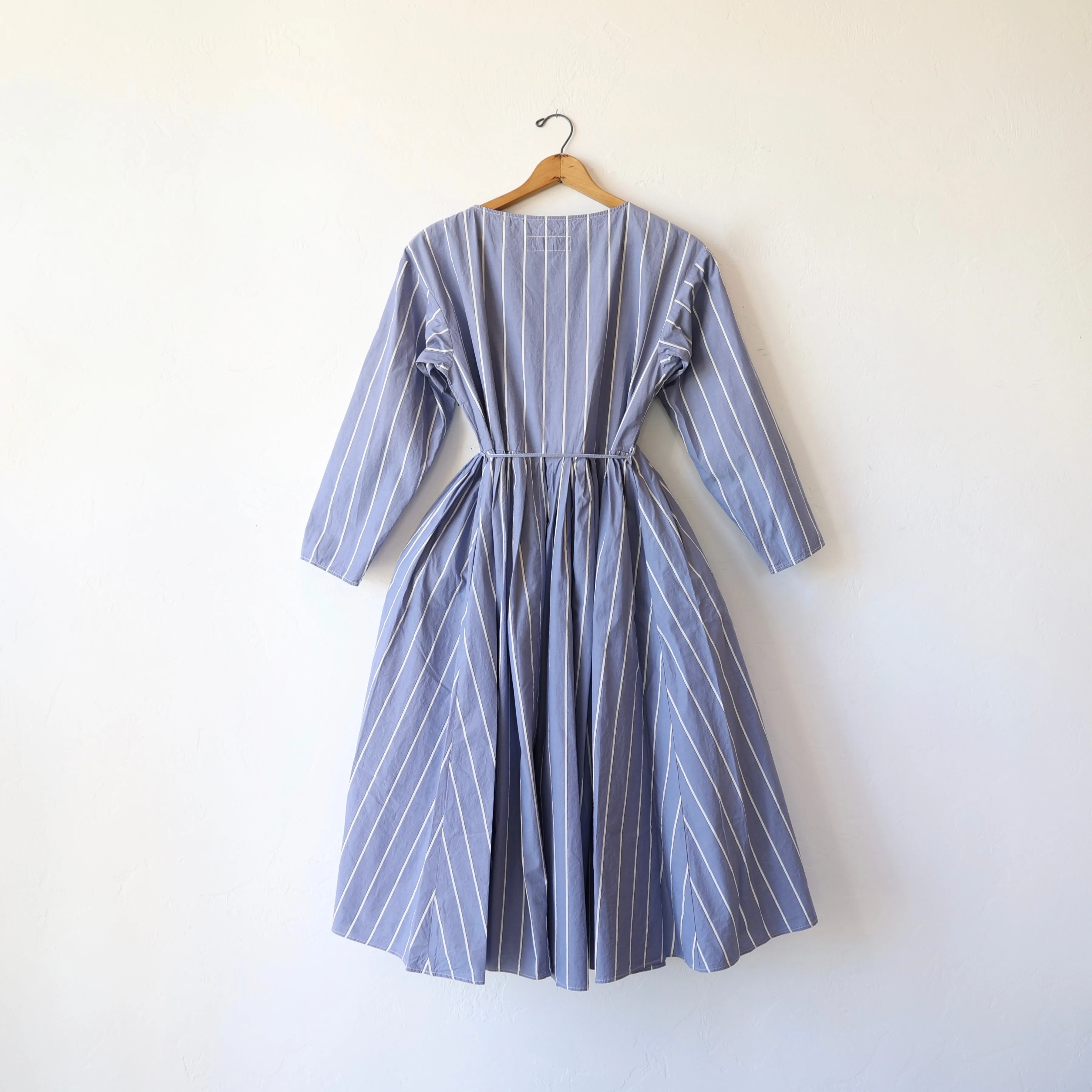 Manuelle Guibal Boni Dress - Soft Blue Stripe