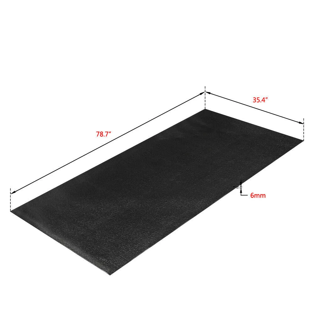 Mat for Treadmills Ellipticals Rowing Machines Recumbent Bikes & Exercise Equipment