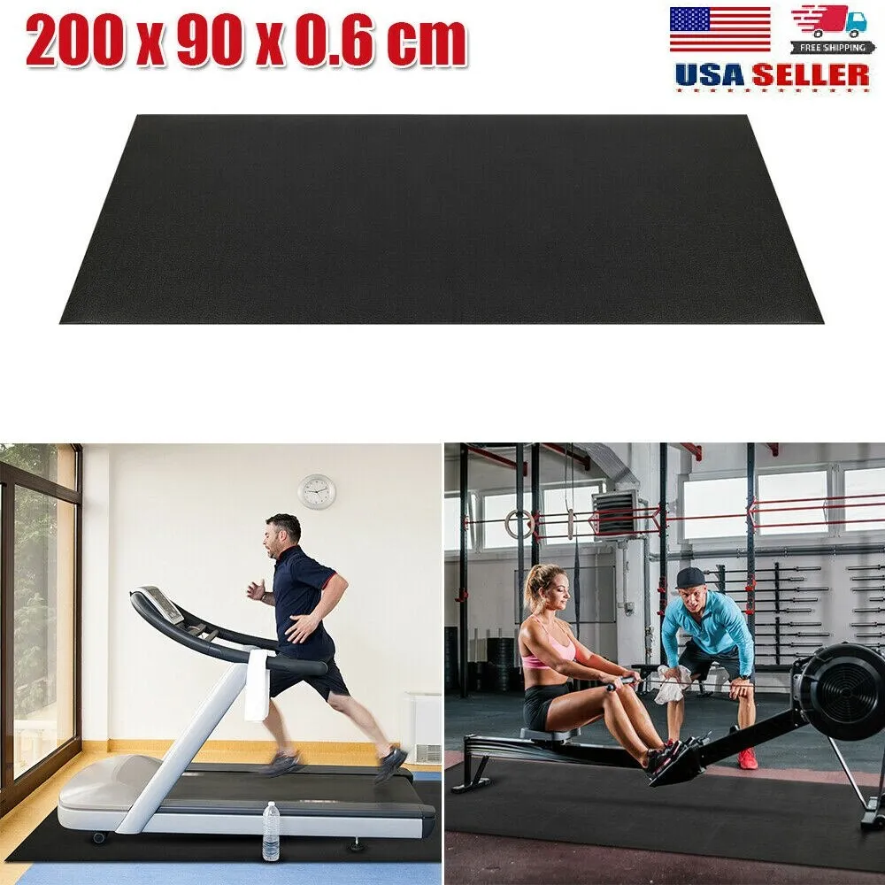 Mat for Treadmills Ellipticals Rowing Machines Recumbent Bikes & Exercise Equipment