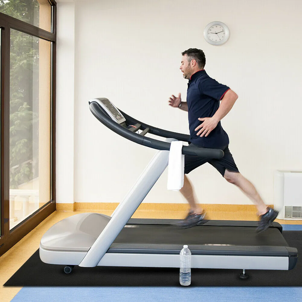 Mat for Treadmills Ellipticals Rowing Machines Recumbent Bikes & Exercise Equipment