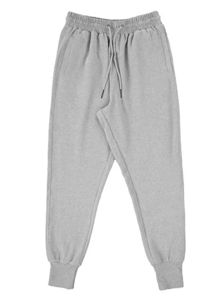 Men's Casual Cozy Sports Long Sleeve Jacket   Jogging Pants Set