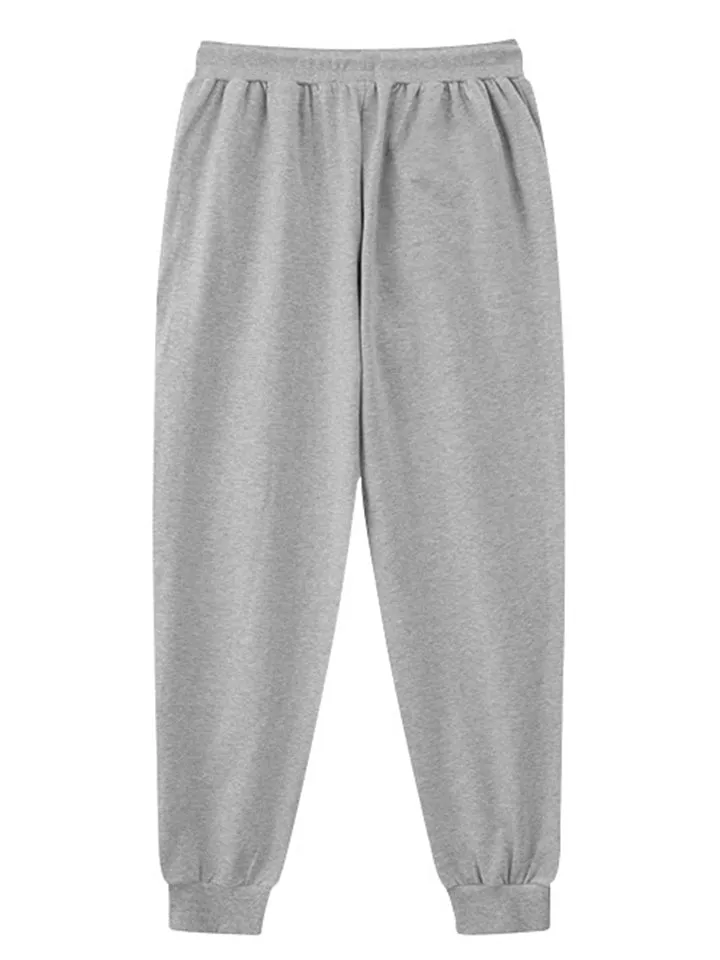 Men's Casual Cozy Sports Long Sleeve Jacket   Jogging Pants Set