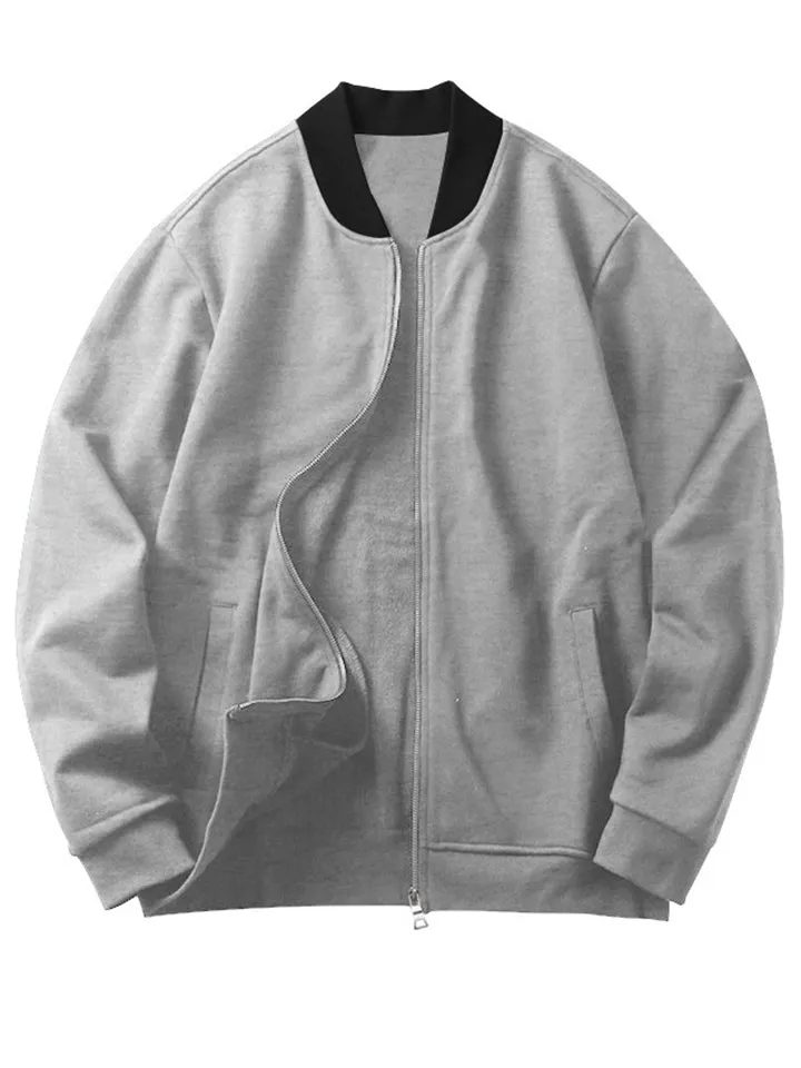 Men's Casual Cozy Sports Long Sleeve Jacket   Jogging Pants Set