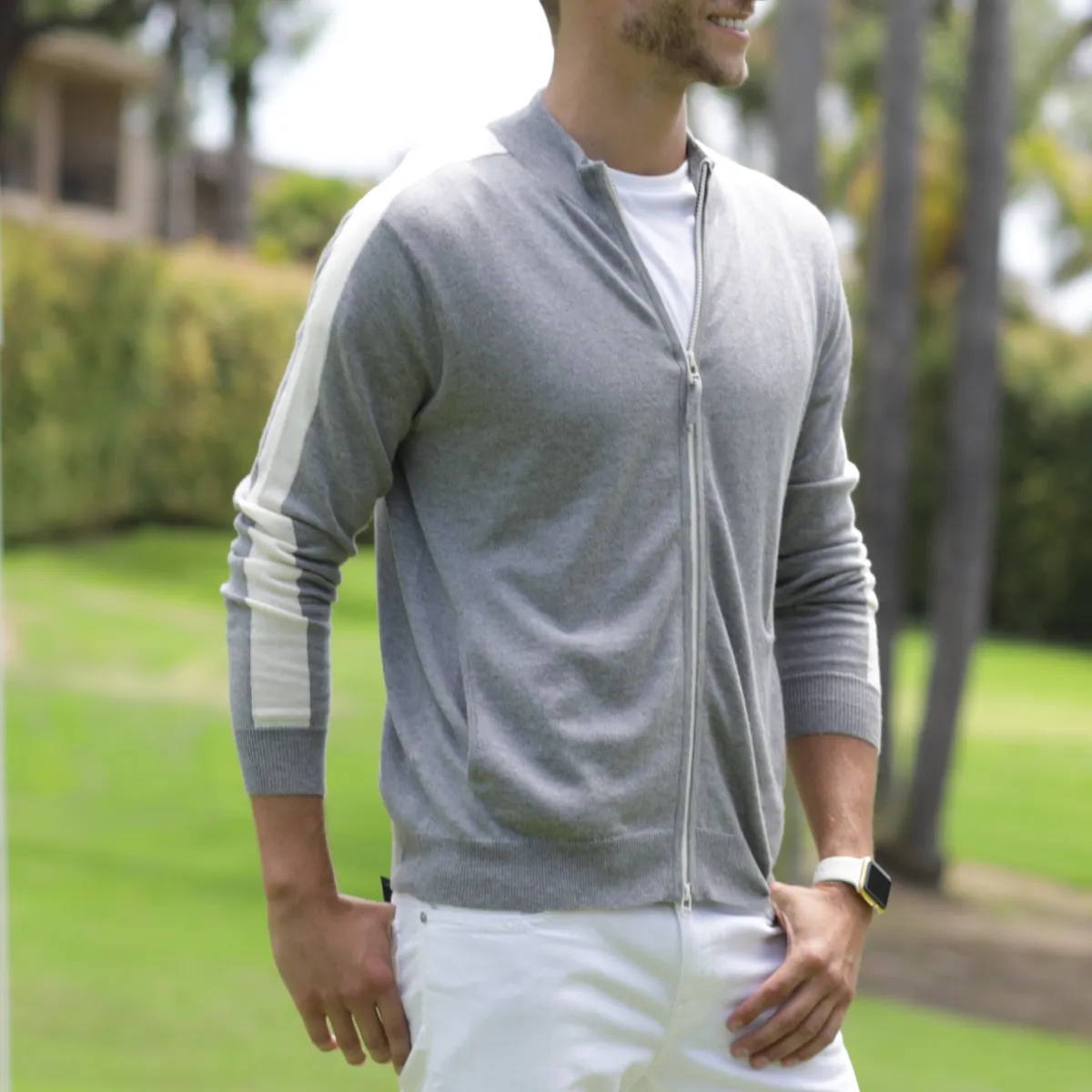 MEN'S SPORTS CASHMERE JACKET