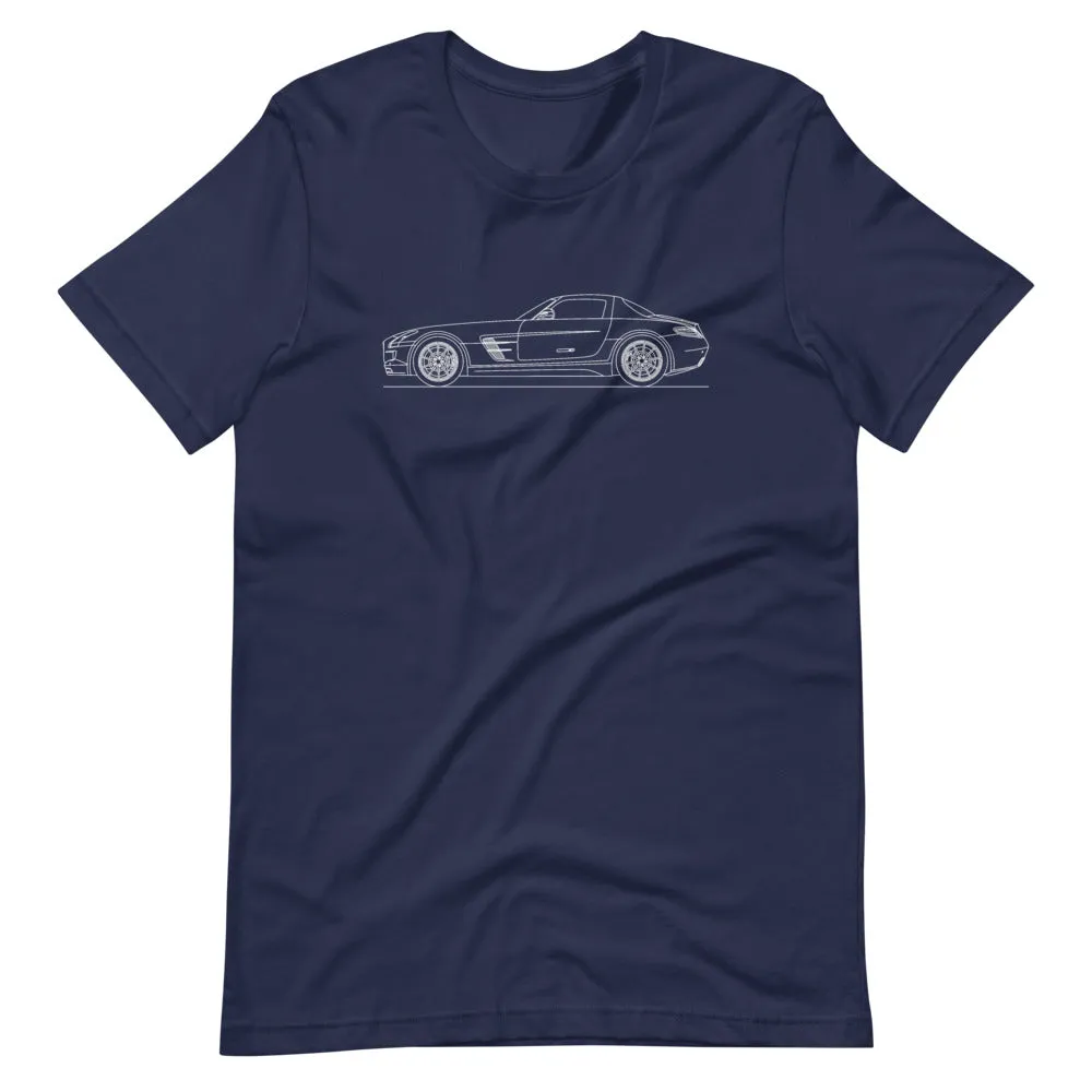Mercedes-Benz SLS AMG R197 silhouette T-shirt