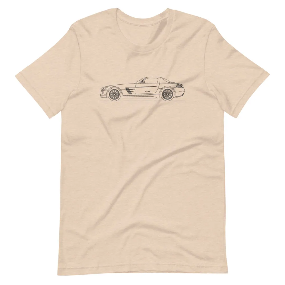 Mercedes-Benz SLS AMG R197 silhouette T-shirt