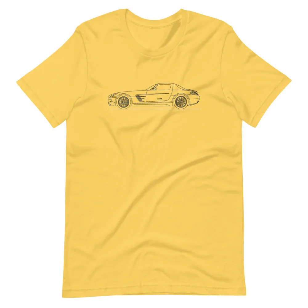 Mercedes-Benz SLS AMG R197 silhouette T-shirt