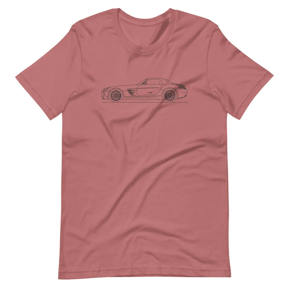 Mercedes-Benz SLS AMG R197 silhouette T-shirt