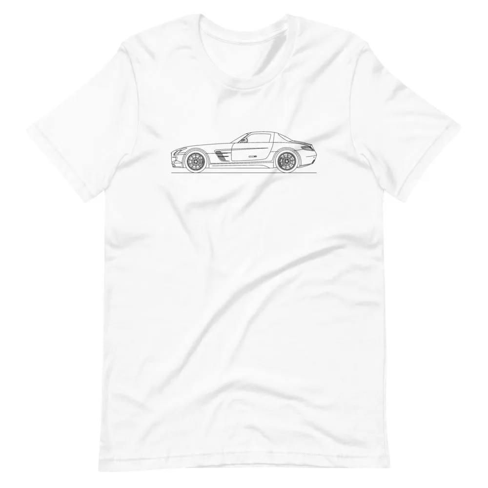 Mercedes-Benz SLS AMG R197 silhouette T-shirt
