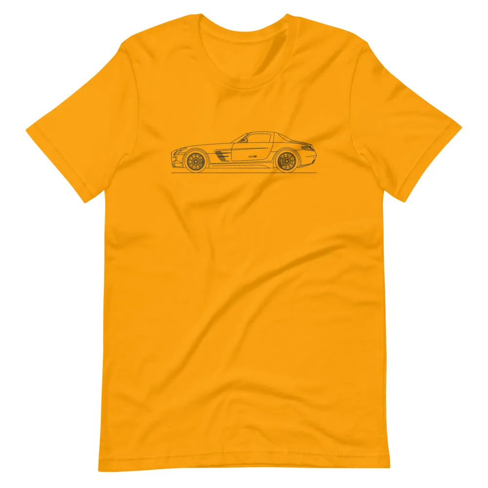 Mercedes-Benz SLS AMG R197 silhouette T-shirt