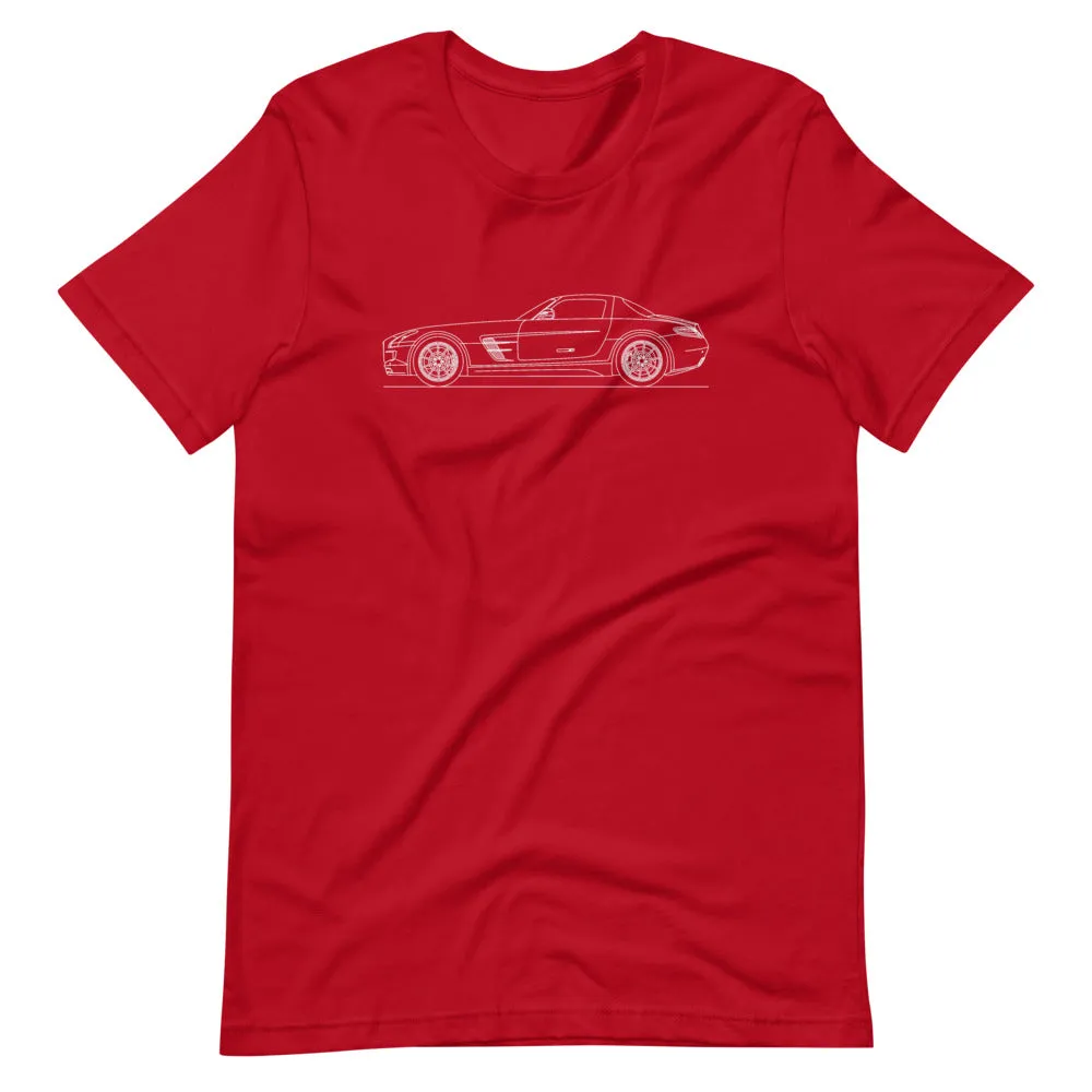 Mercedes-Benz SLS AMG R197 silhouette T-shirt