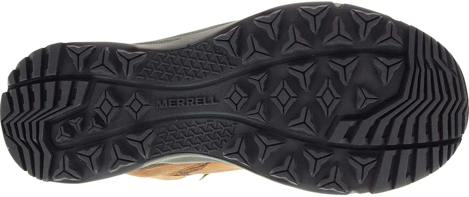 Merrell Erie Mid Leather Waterproof Womens Walking Boots - Brown