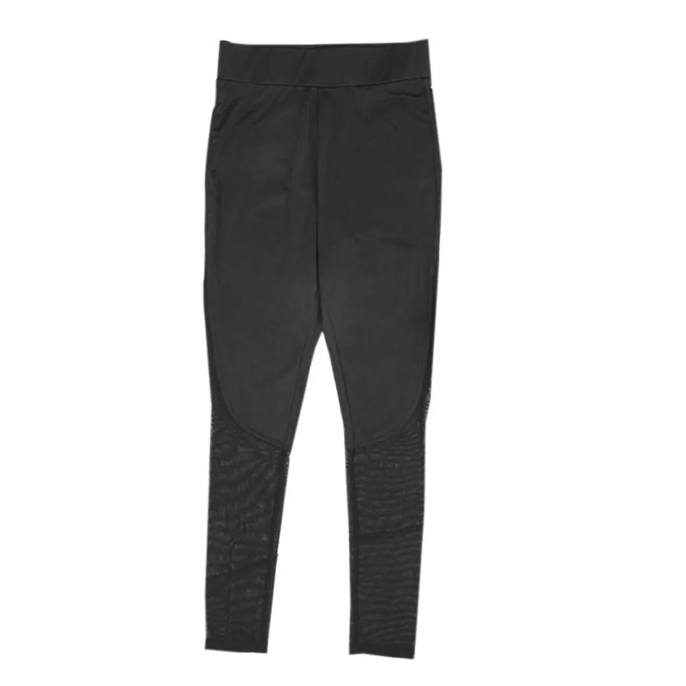 Mesh Patchwork Fitness Leggings