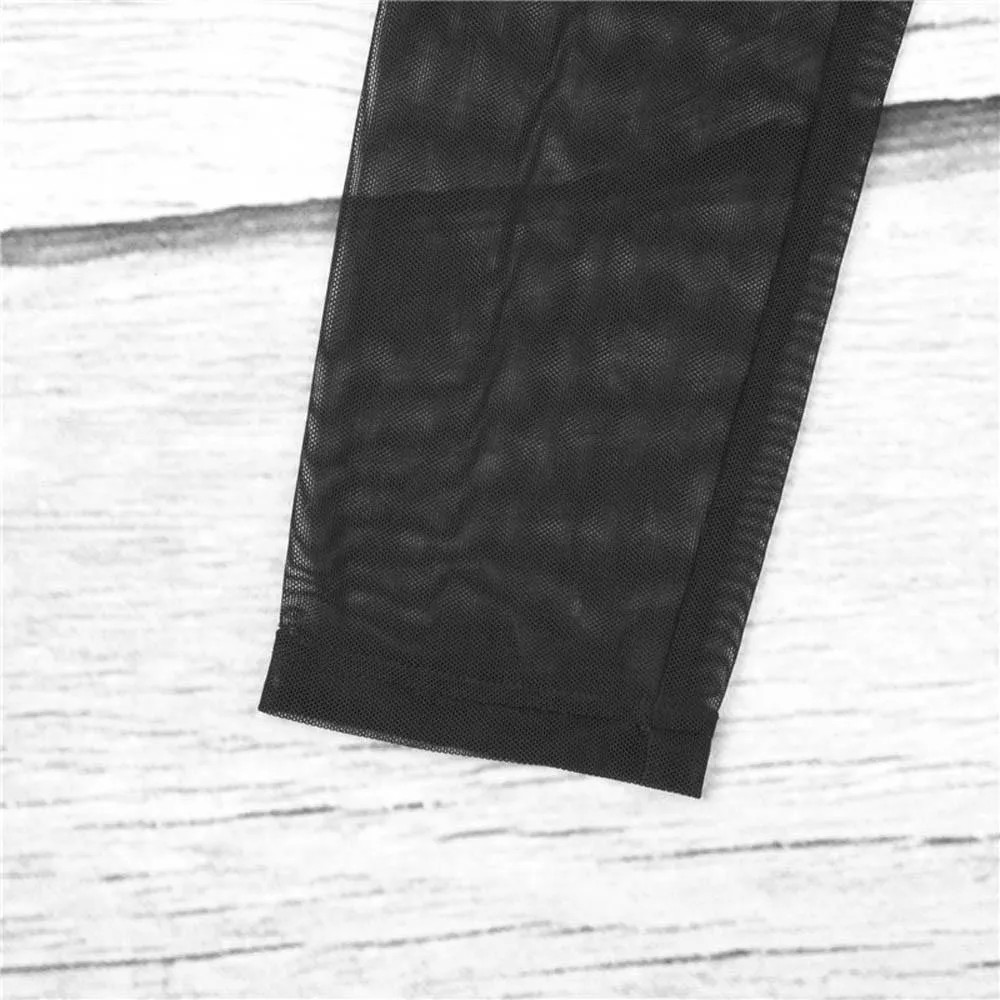 Mesh Patchwork Fitness Leggings