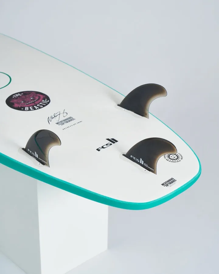 MICK FANNING BEASTIE EPOXY LAM - JADE 7'6