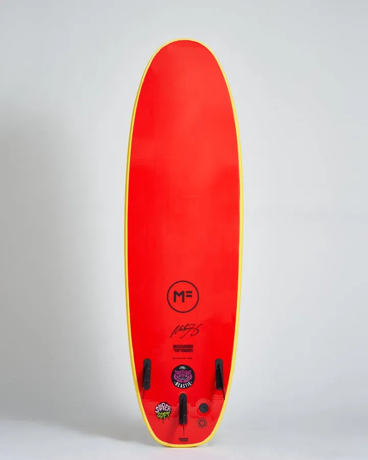 MICK FANNING BEASTIE SUPERSOFT - SUNSHINE 6'0