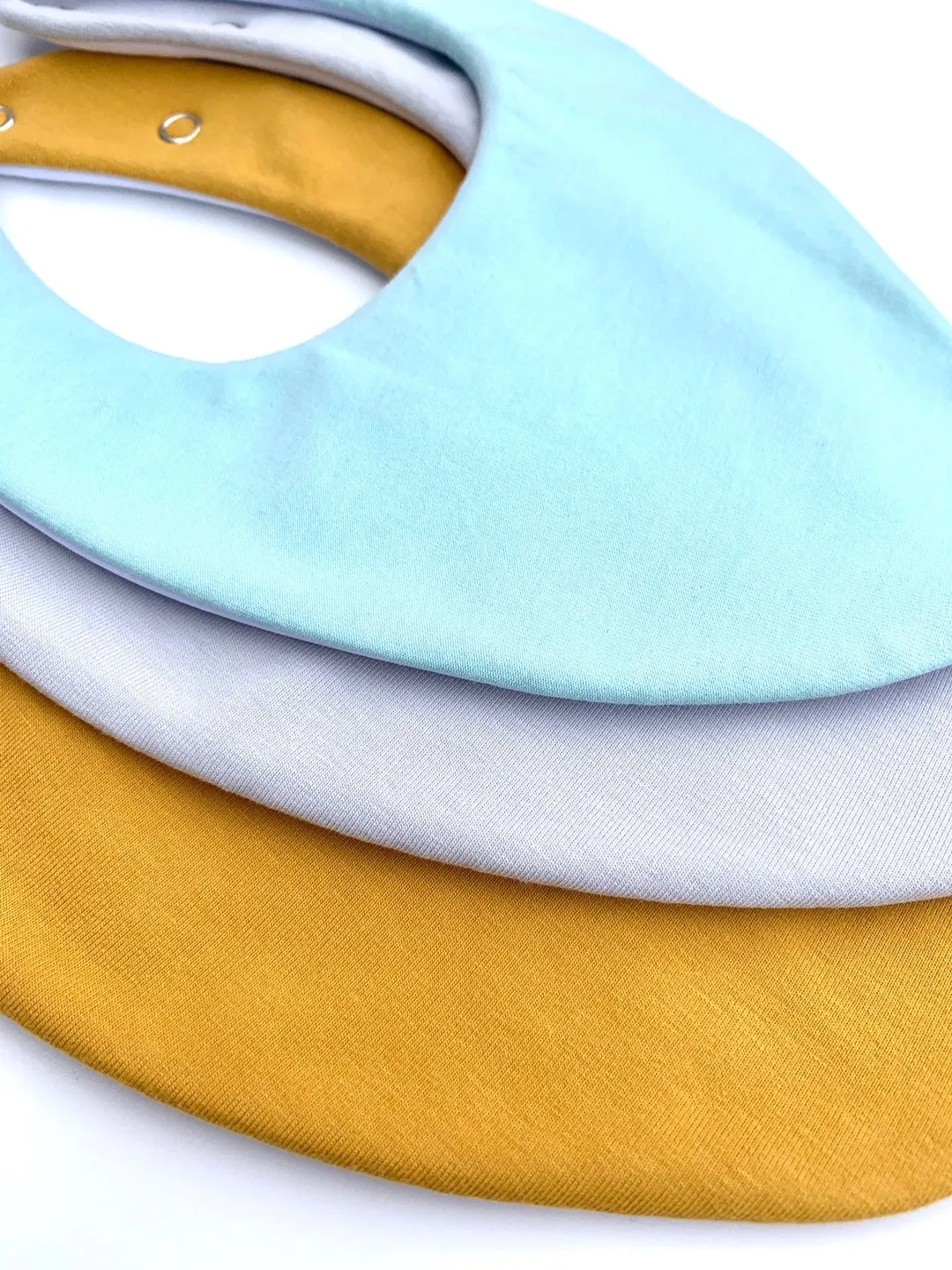 Mustard Waterproof Dribble Bib