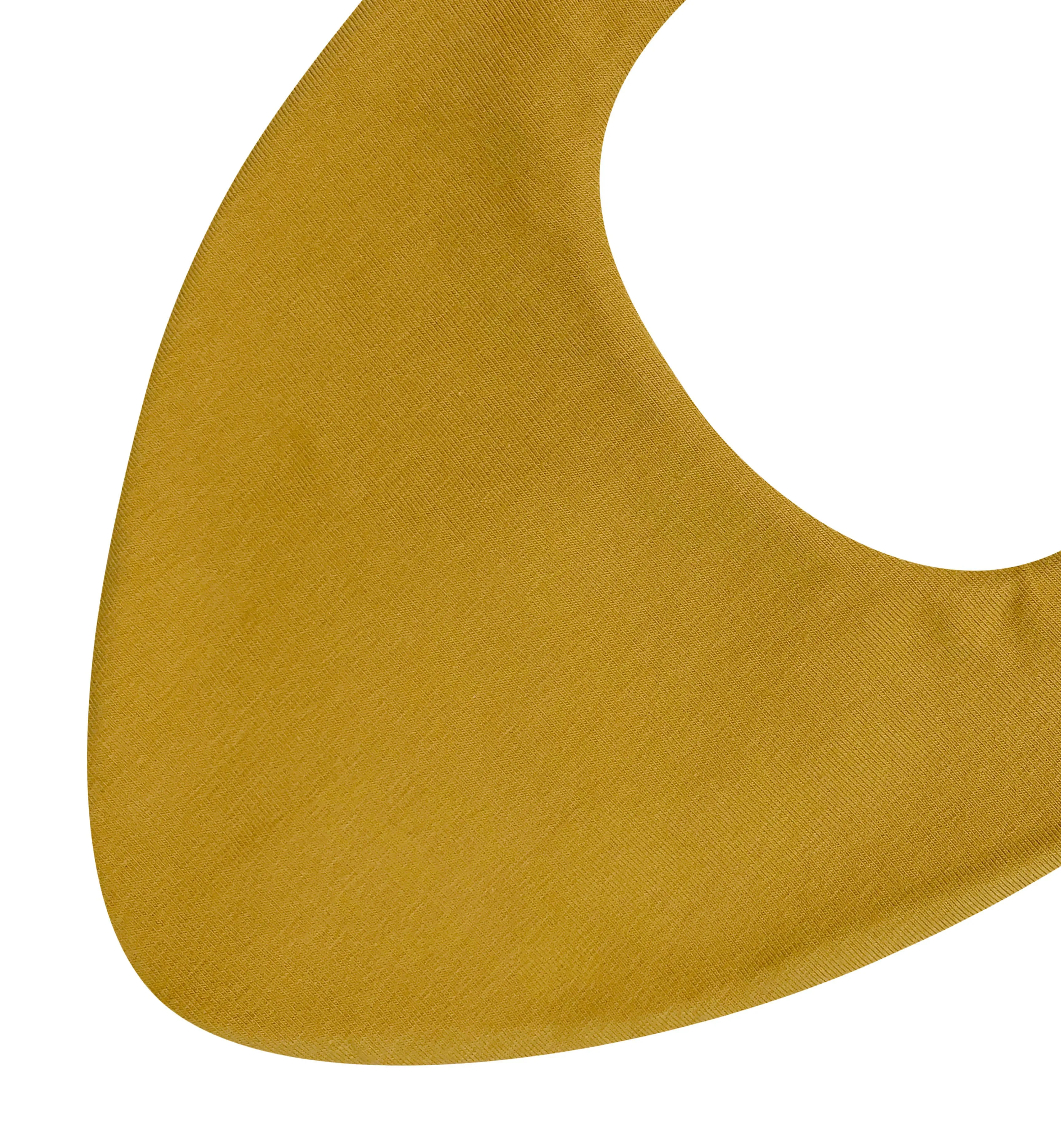 Mustard Waterproof Dribble Bib